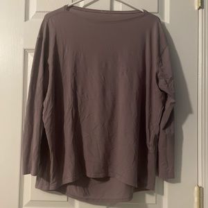 Lululemon Back In Action Long Sleeve Shirt